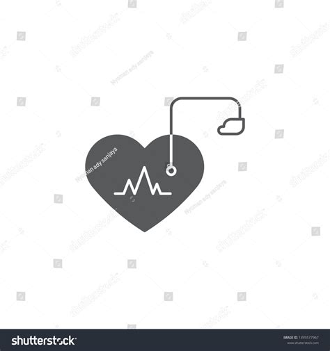 Artificial Cardiac Pacemaker Vector Icon Concept Royalty Free Stock