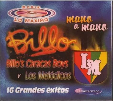 Cd Billos Y Melodicos Mano A Mano Serie Lo Maximo Mercadolibre