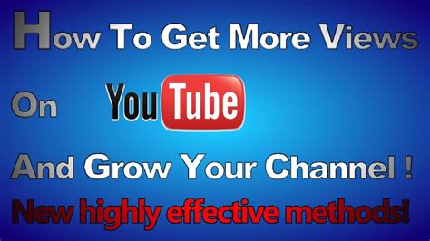 HOW TO GET MORE VIEWS ON YOUTUBE ULTIMATE GUIDE YouTube