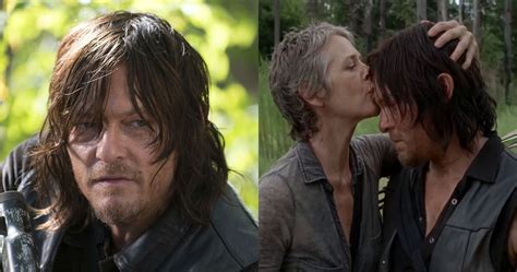 Daryl Dixon And Carol Kiss