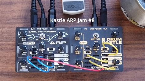 Bastl Kastle Arp 8 With Kastle Drum YouTube