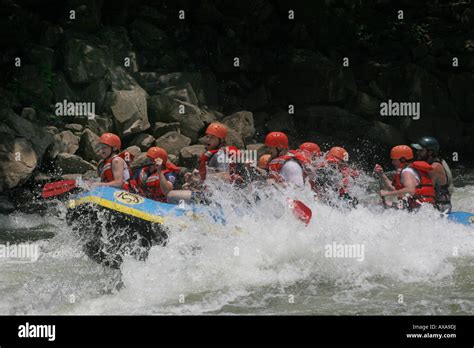 Whitewater Raft New River West Virginia R Stock Photo Alamy