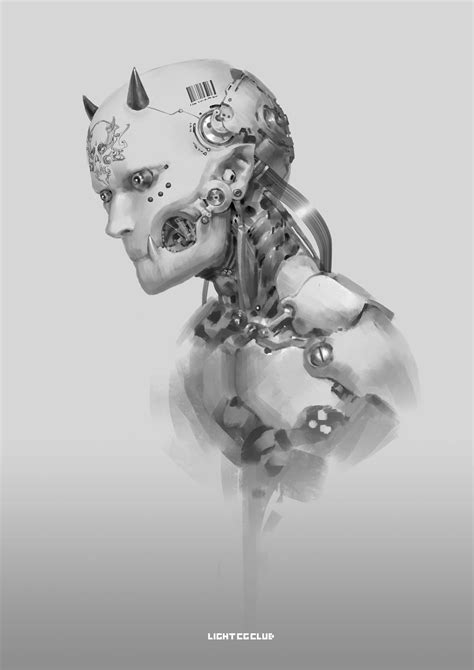 Pin By Phil Warwick On Cyberpunk Cyborgs Art Robot Concept Art