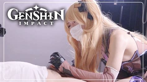 【genshin Impact】face Sitting 💜fischl Cosplayer Asian Hentai Shemale Cosplay 9 Xhamster