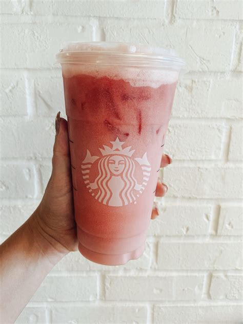 Keto Pink Drink Starbucks Order KatWalkSF