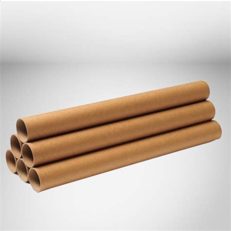 Upto 8000 Mm Brown Spiral Paper Core For Packaging Thickness 1 Mm To