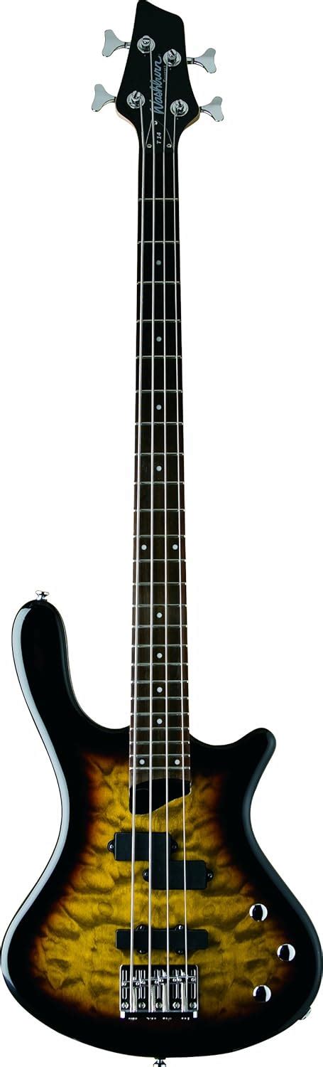 Washburn T14 Taurus Series Electric Bass Guitar Tobacco Sunburst Musical Instruments