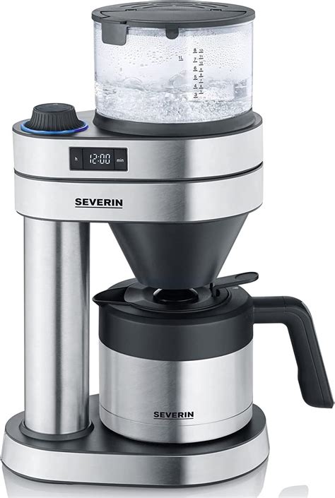 Amazon De SEVERIN Duo Filterkaffeemaschine Mit Thermokanne