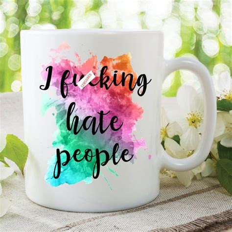 HUMOUR COFFEE MUG Fuck Quotes Mug Fuck Coffee Mug Novelty Etsy