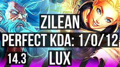 ZILEAN Ziggs Vs LUX Varus SUP 1 0 12 Rank 5 Zilean NA