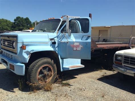 1989 Chevy C600 Flatbed Truck Classic Chevrolet Other Pickups 1989