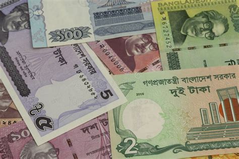 Bangladesh Currency Notes Taka Business Background Stock Photo - Image ...