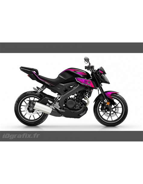 Kit D Coration Monster Edition Rose Idgrafix Yamaha Mt