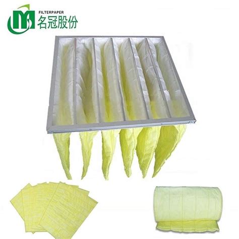 China F F F F F Synthetic Fiber Pocket Filter Media Medium