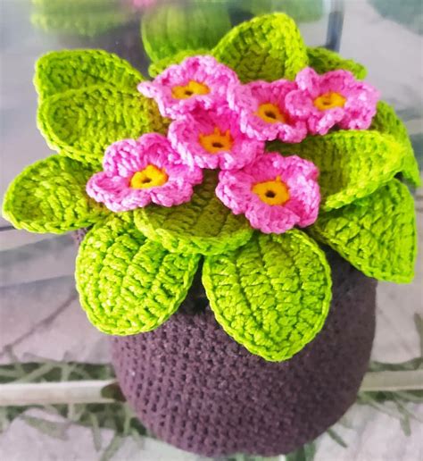 Actualizar 59 Imagem Flor De Croche Violeta Br Thptnganamst Edu Vn