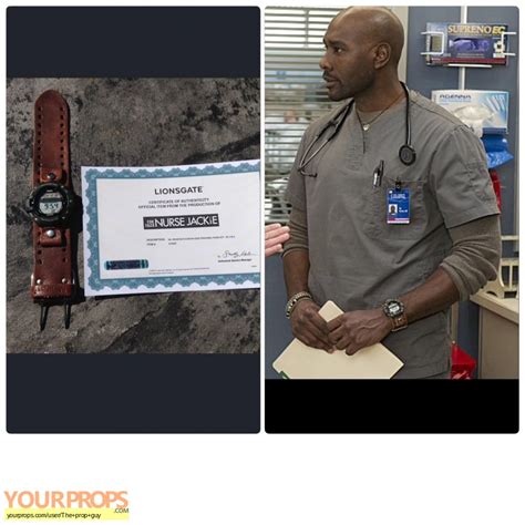 Nurse Jackie Ike's (Morris Chestnut) Casio Watch original TV series prop