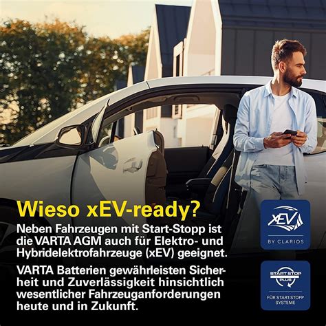 VARTA A5 (ex G14) Silver Dynamic AGM Start-Stop Plus Autobatterie 12V ...