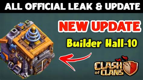 Clash Of Clans Bh Update Coc Builder Hall Update Coc New