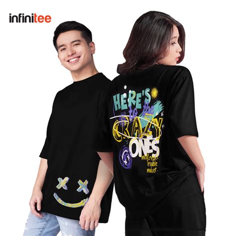 Infinitee Street Oversized T Shirt For Men Women Oversize Plus Size