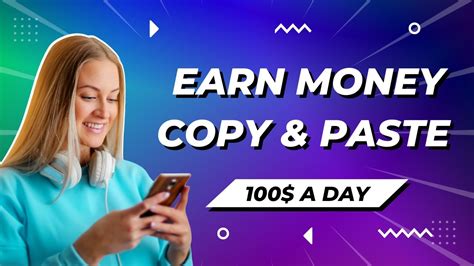 Earn 100 Per Day With Simple Copy Paste Work Copy Paste Job 2022 To