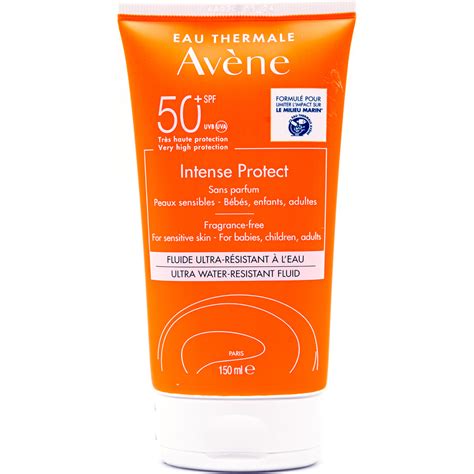 Test Avène Intense protect 50 Crème solaire UFC Que Choisir