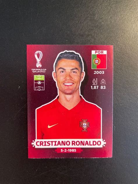 Panini Wm Cristiano Ronaldo Por Kaufen Auf Ricardo