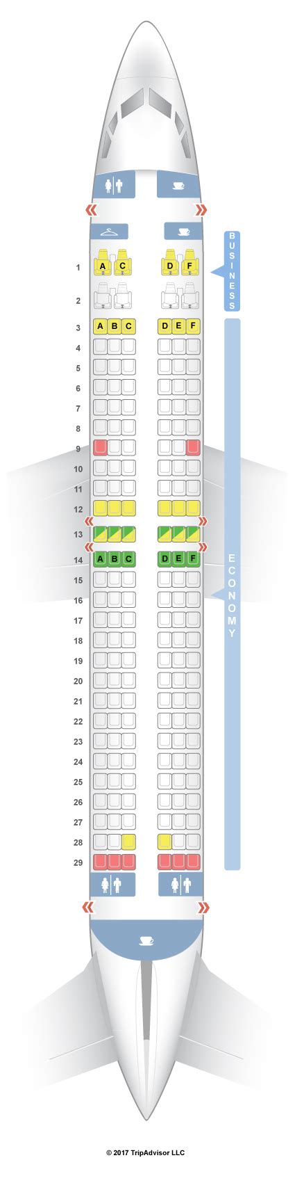 Boeing 737 300 Seating Chart United - Bios Pics