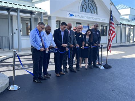 Rosa Parks Transportation Center Ribbon Cutting Ceremony - Christel ...