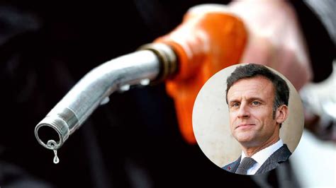 Carburant Lannonce R Jouissante Demmanuel Macron