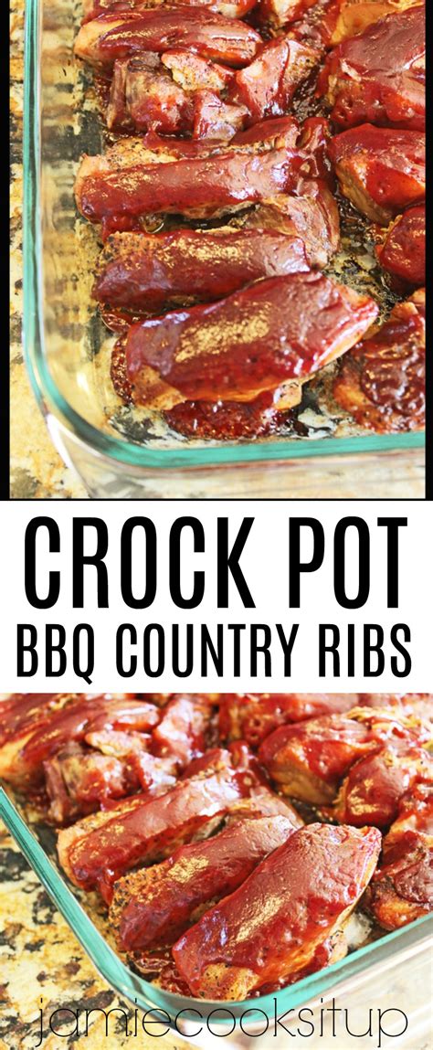 Bbq Country Style Pork Ribs Crock Pot