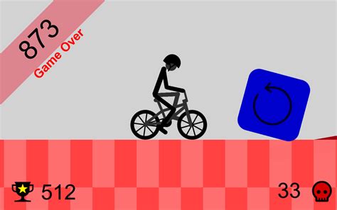 🕹️ Play Wheelie Bike Game: Free Online Ragdoll Physics Cycling Video ...