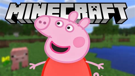 Peppa Pig Plays Minecraft Youtube