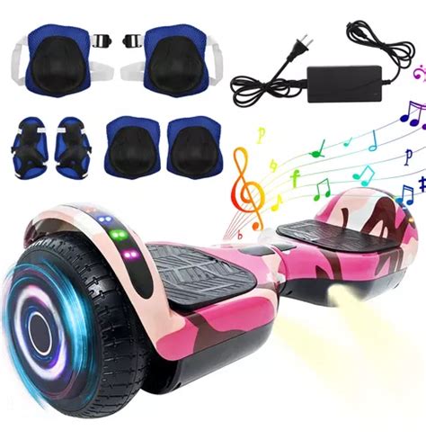 Hoverboard Patineta Electrica Bluetooth Luces Led Luz Meses Sin Inter S