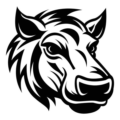 warthog iconic logo vector illustration 36888078 Vector Art at Vecteezy