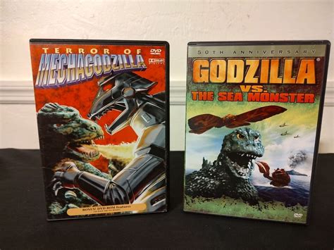 Godzilla Dvd Movies Lot King Kong Mechagodzilla Collection Ebay