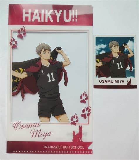 Instocks Haikyuu Pommop File Sticker Set Oikawa Kenma Bokuto