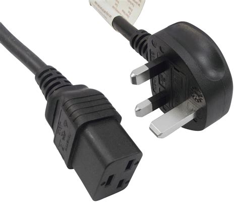 Gw Multicomp Pro Mains Power Cord With A Fuse Mains Plug