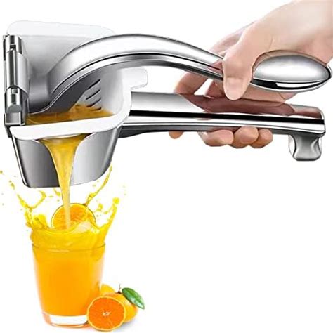 Amazon Stainless Steel Squeezer Citrus Juicer Hand Press Heavy