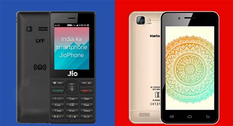 Reliance JioPhone Vs Airtel Karbonn A40 Indian Which Is Better