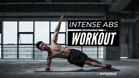 Intense Abs Workout DeporprivÉ Live Fitness Youtube