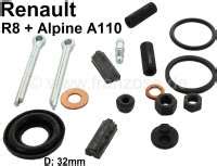 Kit D Tanch It D Trier De Frein Avant Ou Arri Re Renault R Alpine