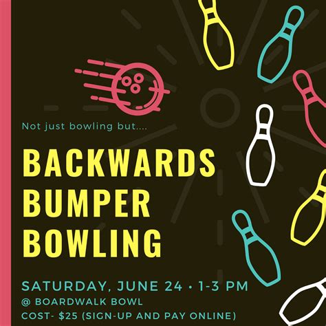 Backwards Bumper Bowling — Faith Community