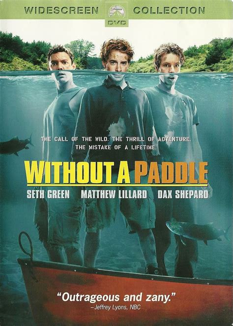 Without A Paddle DVD Seth Green Matthew Lillard Dax Shepard Burt ...