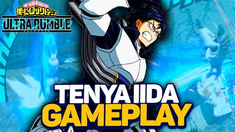 Tenya Iida Gameplay Completa Ptbr My Hero Ultra Rumble Open Beta