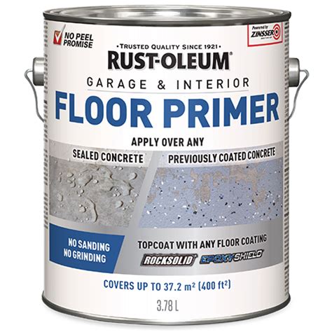 Garage Interior Floor Primer Rust Oleum