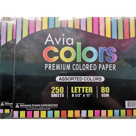 Avia Premium Colored Paper Ream Lazada Ph