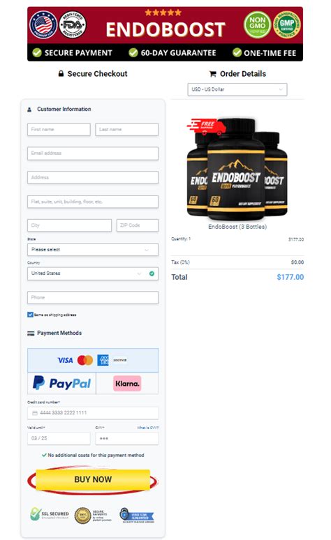 Endoboost Official Boost Performance Supplement