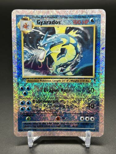 Gyarados 12 110 Legendary Collection Reverse Holo Rare Pokemon Card