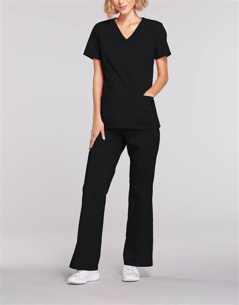 Cherokee Core Stretch Mock Wrap Top 4728