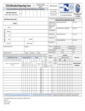 Fillable Online LAB 050 Microbial Reporting Form Rev02 Docx Fax Email